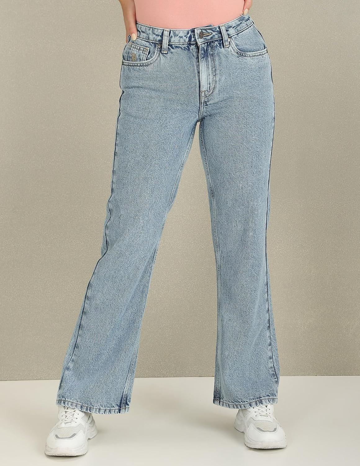 Women High-Rise Regular Fit Jeans - Image 4