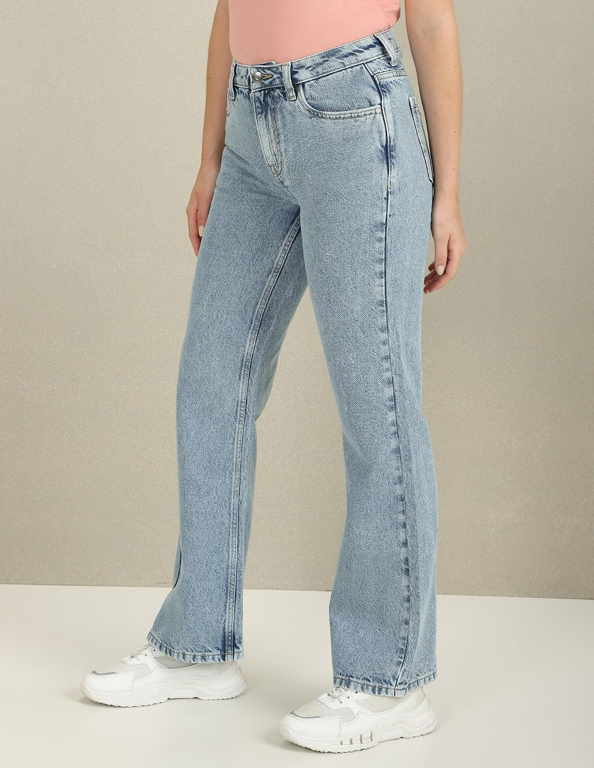Women High-Rise Regular Fit Jeans - Image 6