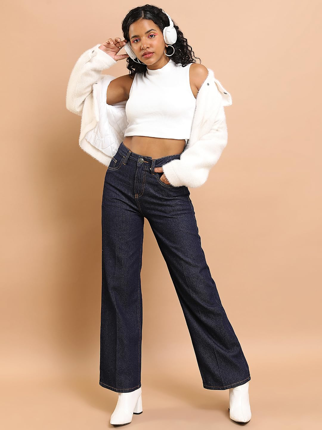 Women Casual Denim Jeans - Image 2