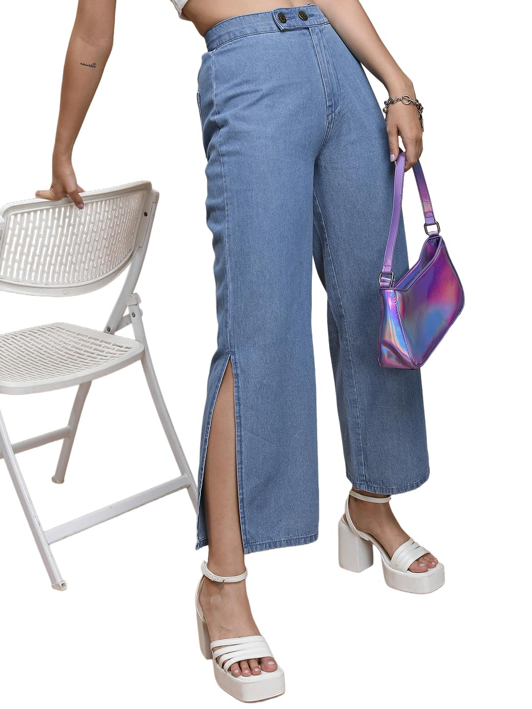 Women Casual Denim Jeans - Image 9