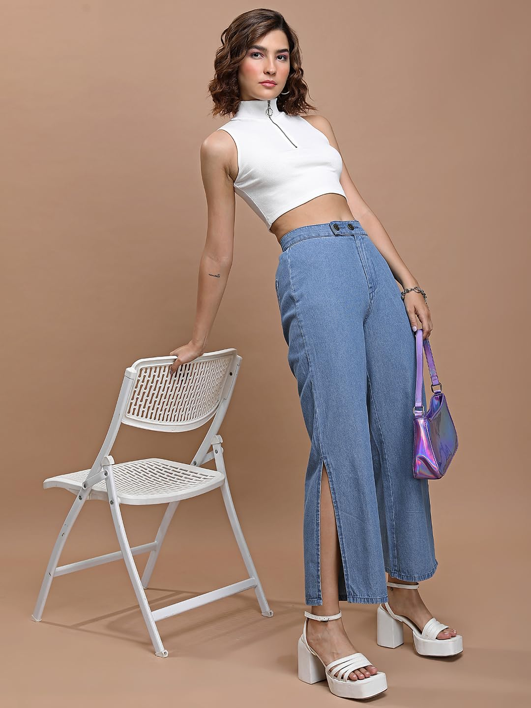 Women Casual Denim Jeans - Image 10