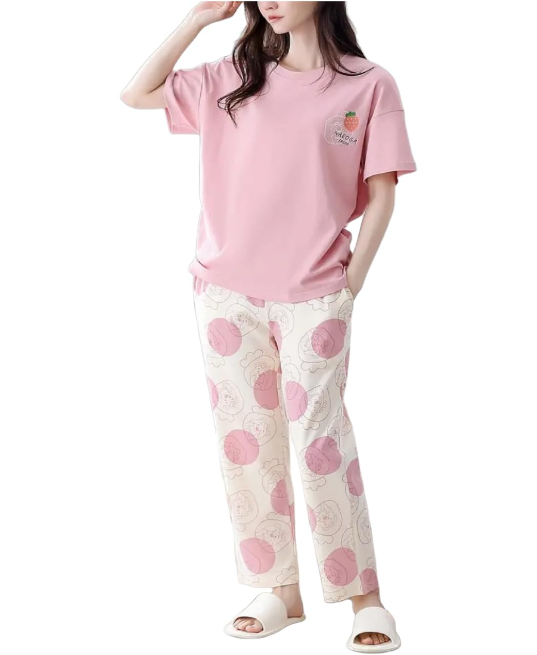 Women Full Sleeve Printed Night Suit Set - Image 13