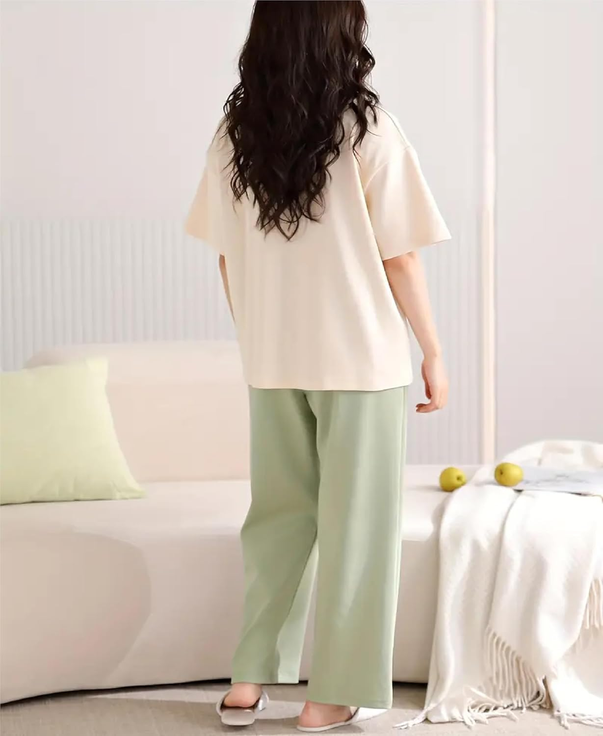 Women Full Sleeve Printed Night Suit Set - Image 30