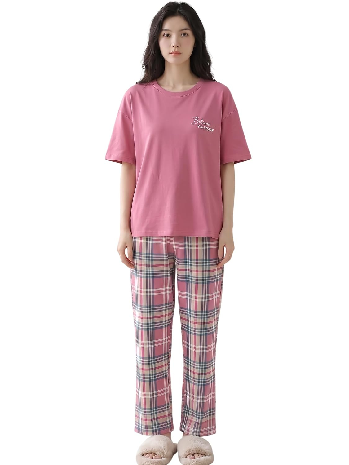Women Cotton Blend Printed Night Suit Set - Image 13