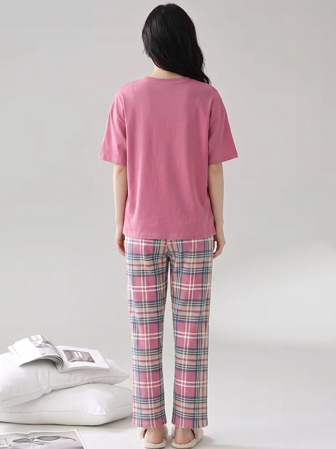 Women Cotton Blend Printed Night Suit Set - Image 18