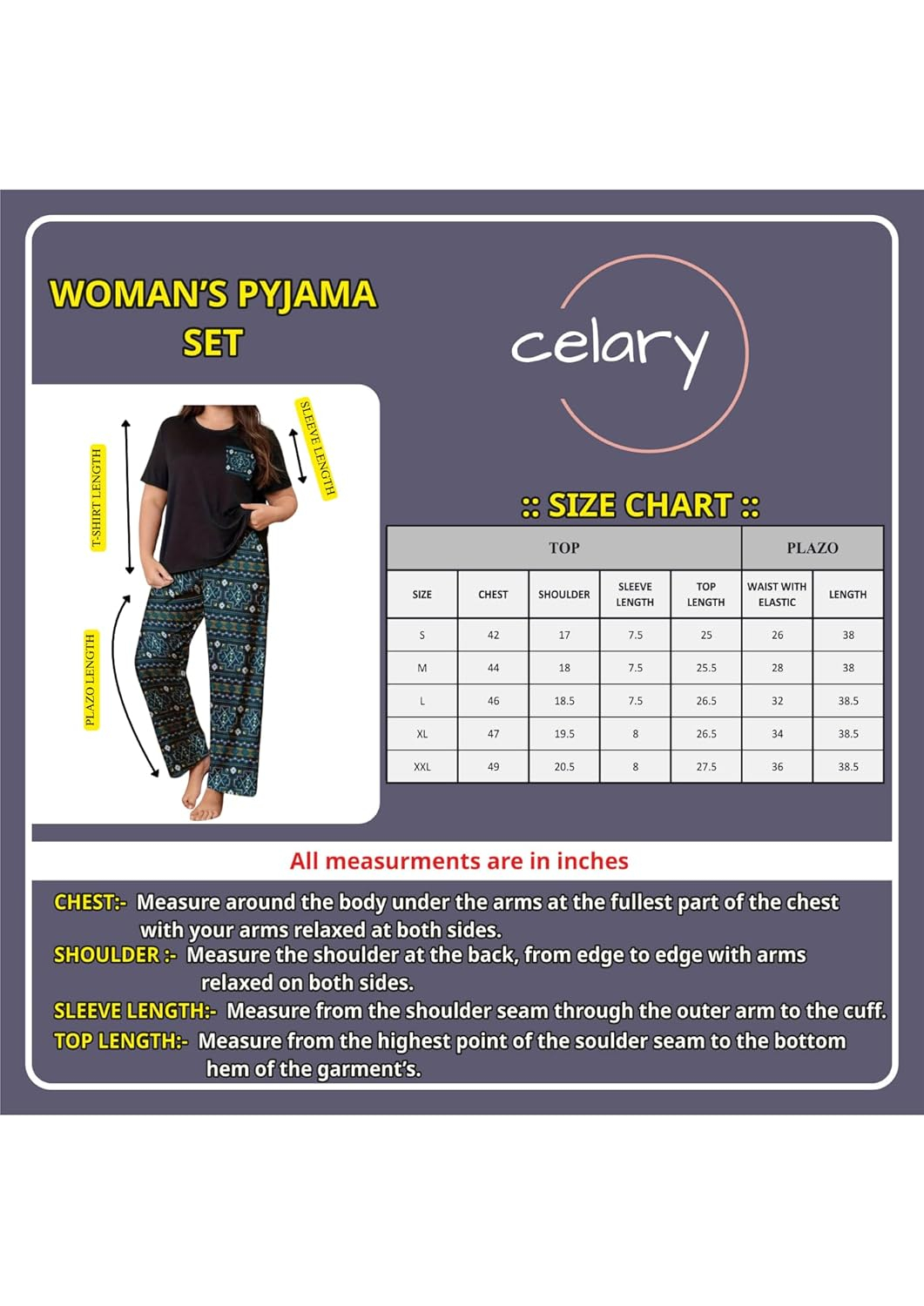 Women Cotton Blend Printed Night Suit Set - Image 44