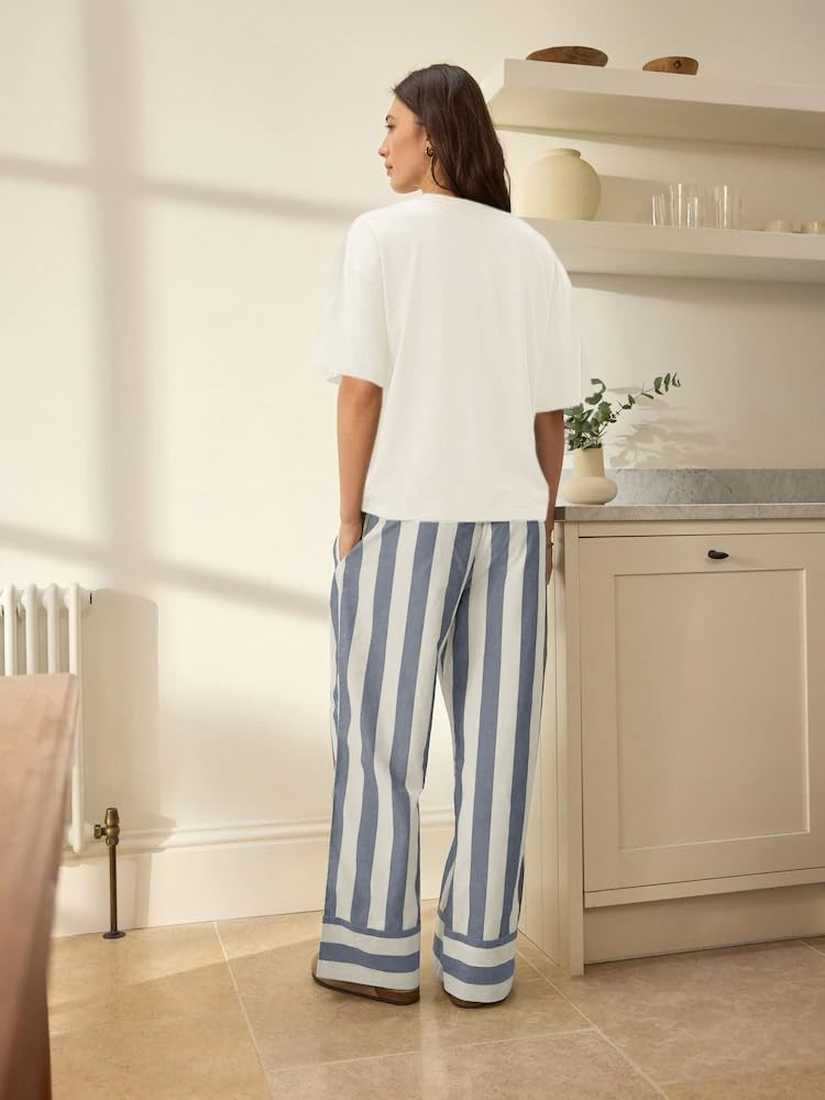 Women Cotton Blend Printed Night Suit Set - Image 56