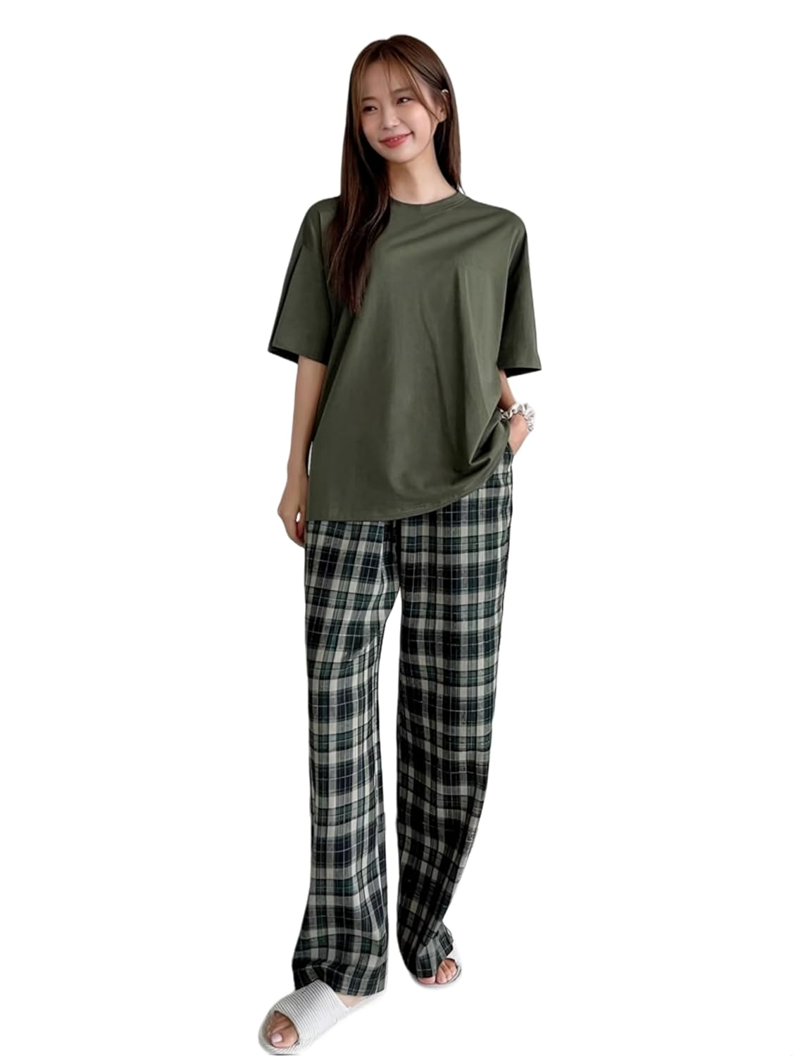 Women Round Neck Printed Nightsuit Set - Image 16