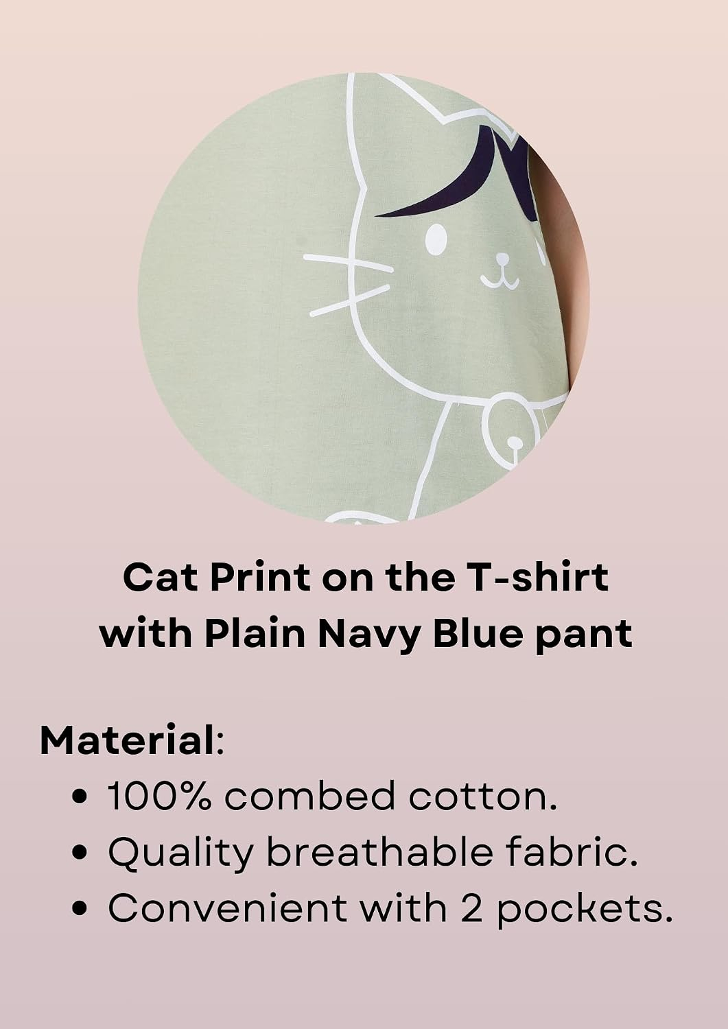 Women Premium Cotton Printed Night Suit Set - Image 15