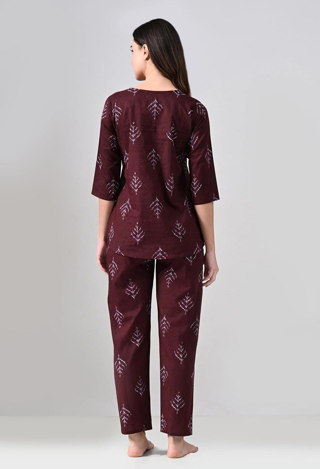 Women Soft Printed Night Suit Set - Image 2