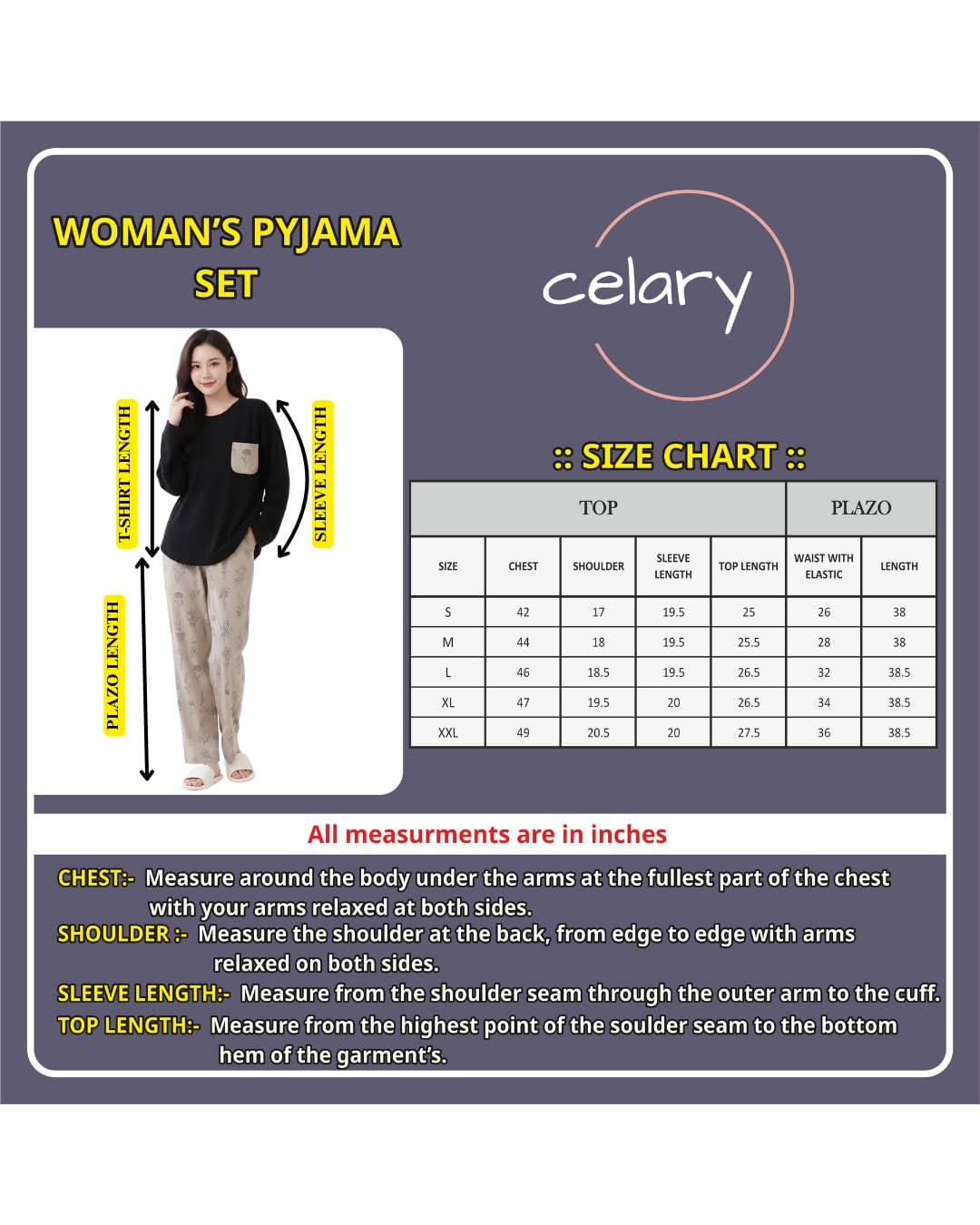 Women Full Sleeve Printed Pyjama Night Suit Set - Image 6