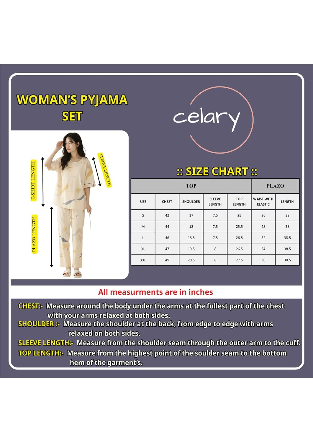 Women Full Sleeve Printed Pyjama Night Suit Set - Image 14
