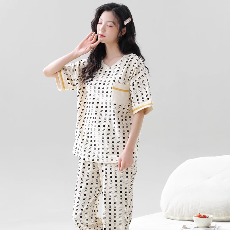 Women Full Sleeve Printed Pyjama Night Suit Set - Image 23