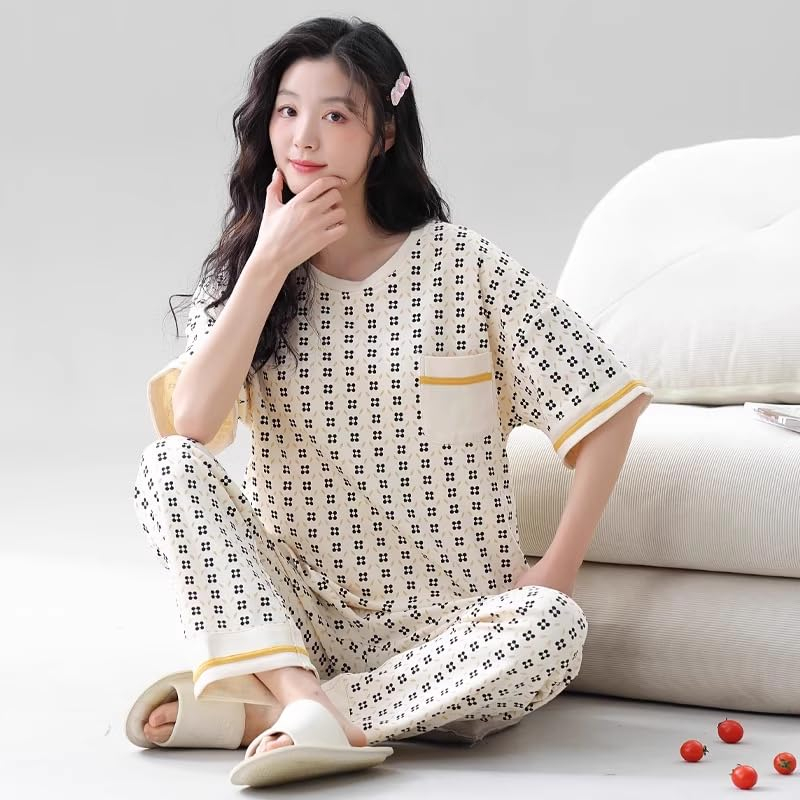 Women Full Sleeve Printed Pyjama Night Suit Set - Image 24
