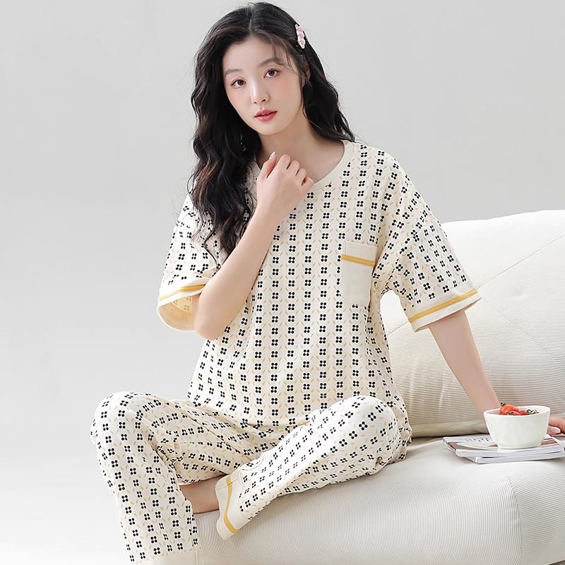 Women Full Sleeve Printed Pyjama Night Suit Set - Image 26