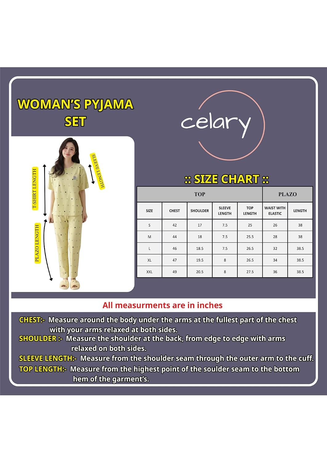 Women Full Sleeve Printed Pyjama Night Suit Set - Image 61