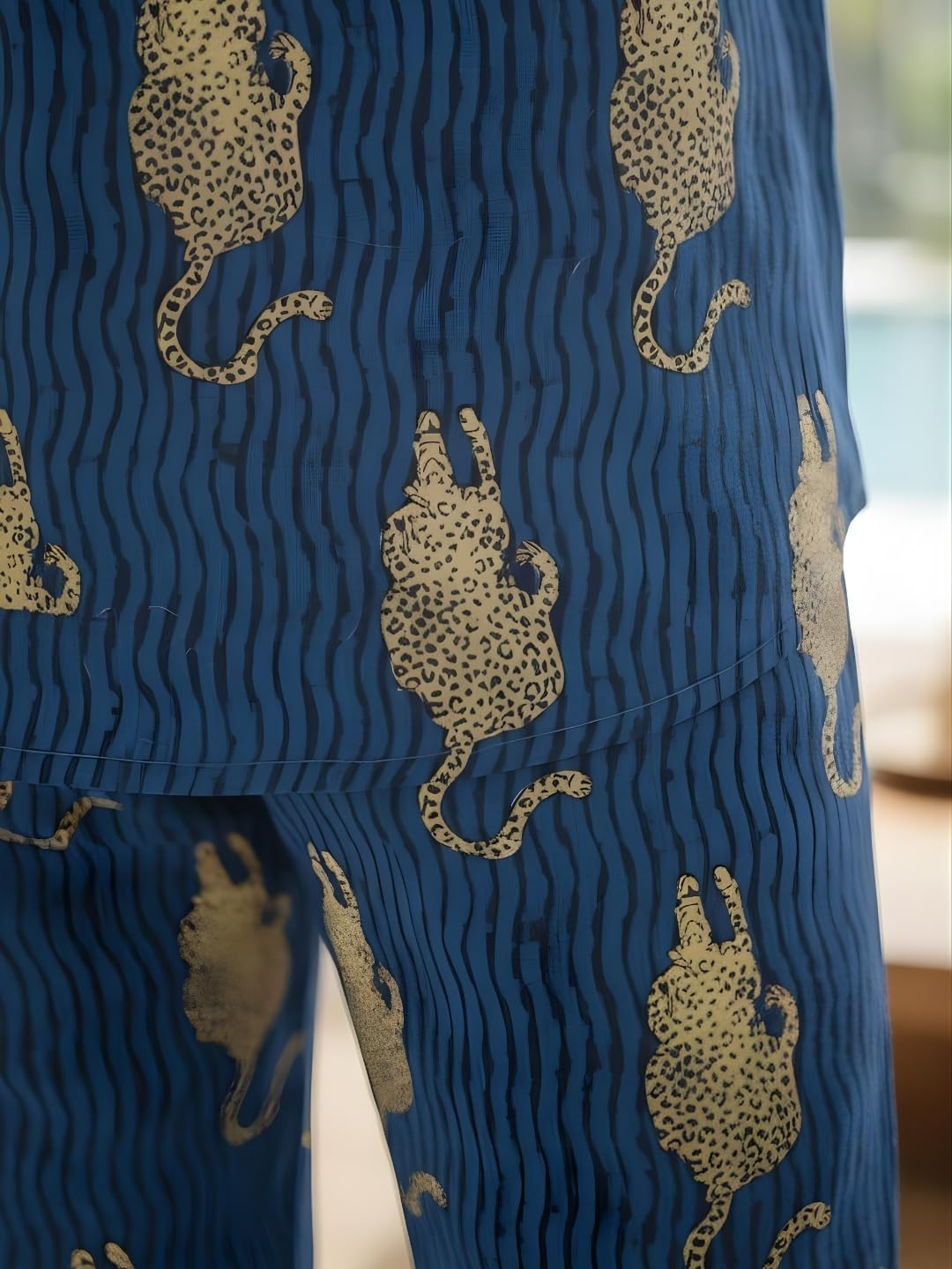 Women Pure Cotton Printed Pajama Set - Image 27