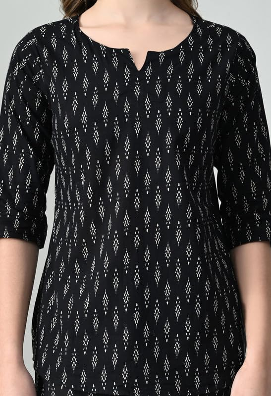 Women Printed Night Suit Set - Image 2