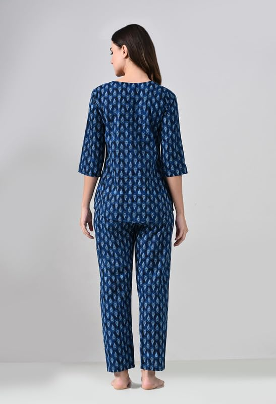 Women Printed Night Suit Set - Image 31